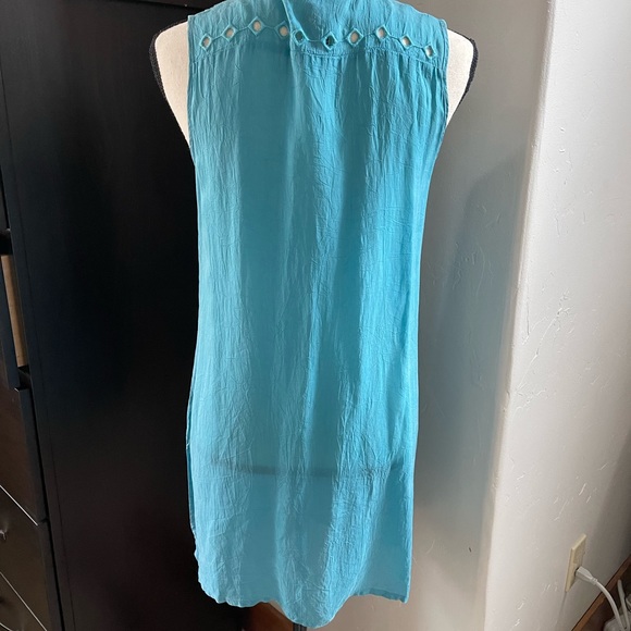 Like New Turquoise Tunic By Johnny Was - Picture 4 of 5